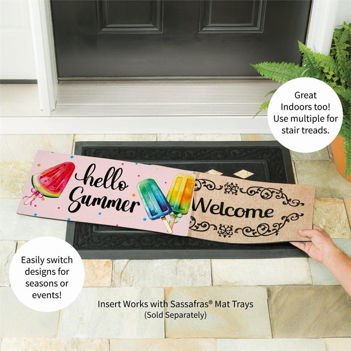 Summer Treats Sassafras Mini Switch Doormat Insert