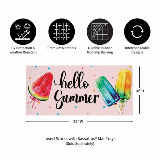 Summer Treats Sassafras Mini Switch Doormat Insert