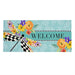 Courtly Check Dragonfly Sassafras Mini Switch Doormat Insert
