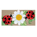 Welcoming Ladybugs Sassafras Mini Switch Doormat Insert