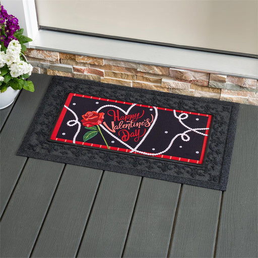 Valentine's Day Pearls Sassafras Mini Switch Doormat Insert