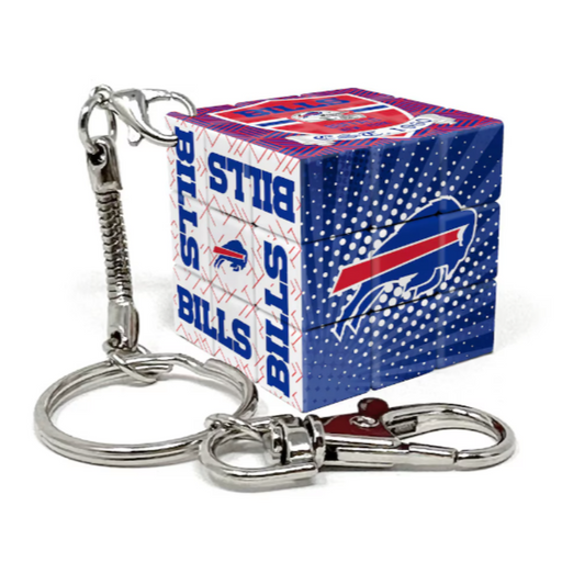 Buffalo Bills Mini Speed Cube Keychain