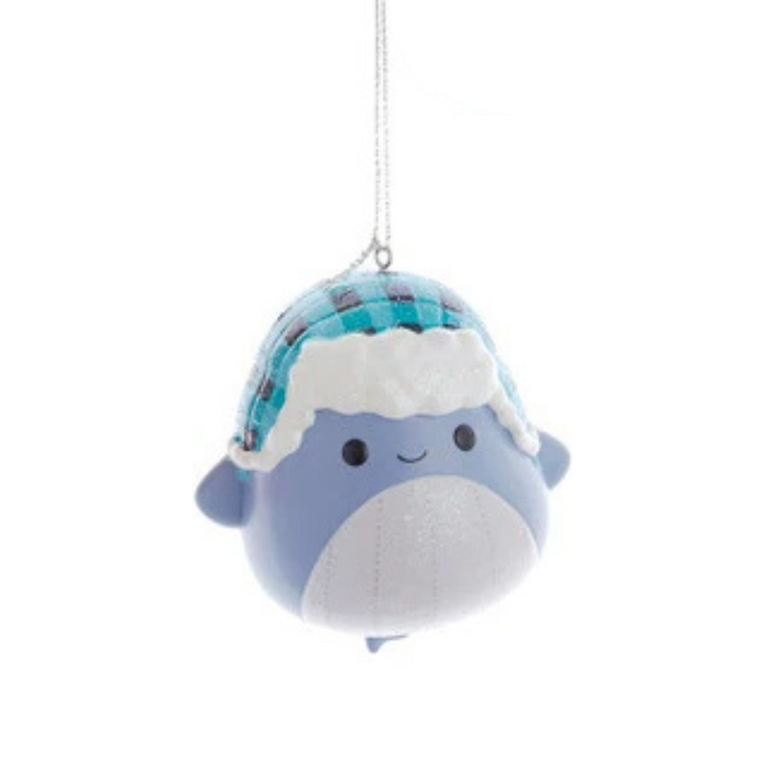 Squishmallow Hard Plastic Ornament - Whale