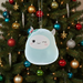 Squishmallow Hard Plastic Ornament - Yeti