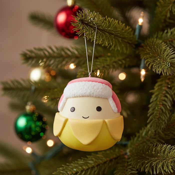 Squishmallow Hard Plastic Ornament - Banana