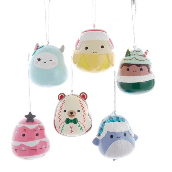 Squishmallow Hard Plastic Ornament - Elf