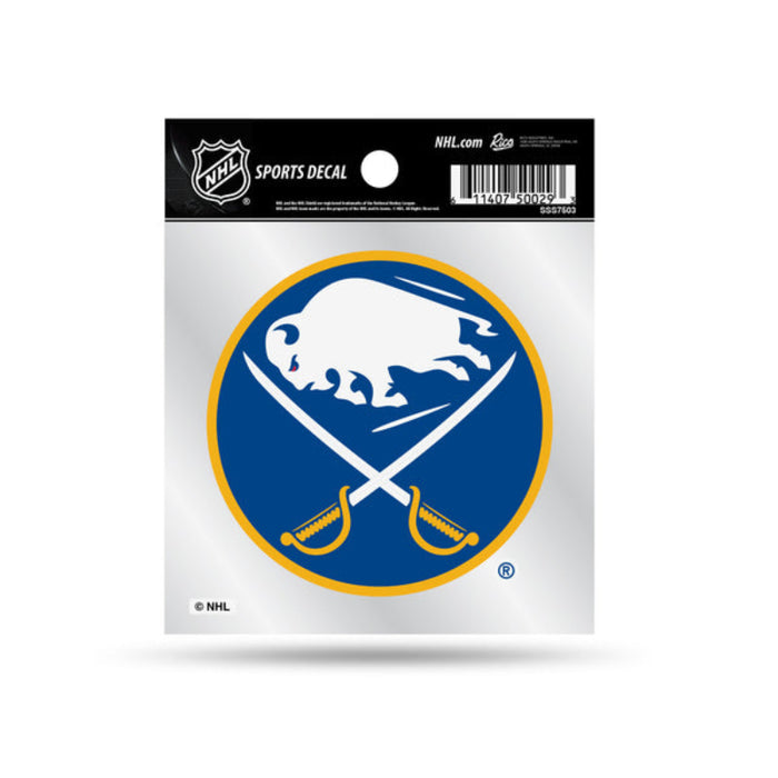 Buffalo Sabres Primary Logo Small 4" x 4" Decal