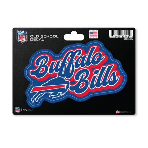 Buffalo Bills Old School Vintage Decal