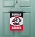Buffalo Sabres Goat Head Suede Garden Flag