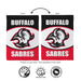 Buffalo Sabres Goat Head Suede Garden Flag