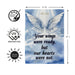 Wings On High Suede Garden Flag