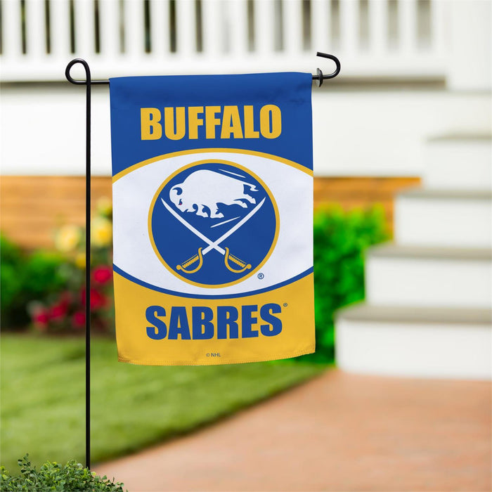 Buffalo Sabres Suede Garden Flag