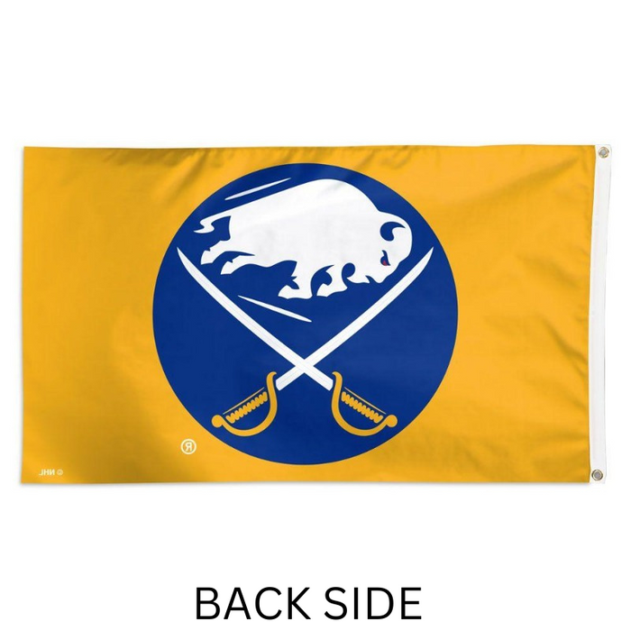 3x5' Buffalo Sabres Gold Polyester Flag