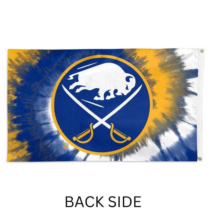 3x5' Buffalo Sabres Tie Dye Polyester Flag