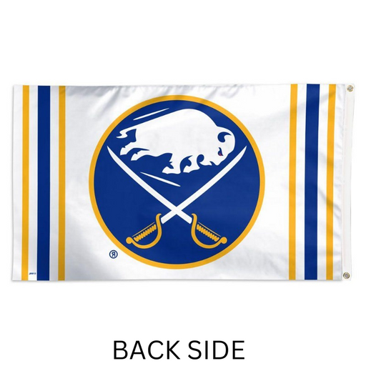 3x5' Buffalo Sabres Vertical Stripes Polyester Flag