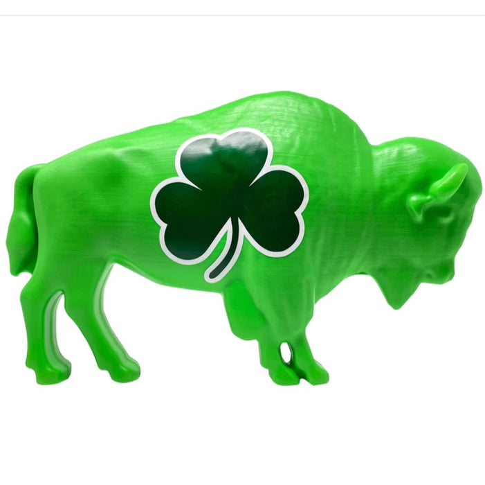 The Original Green Buffalo Lawn Ornament (Irish Two)- Made In USA