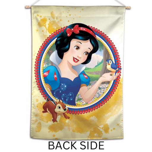 Snow White Portrait Banner Flag