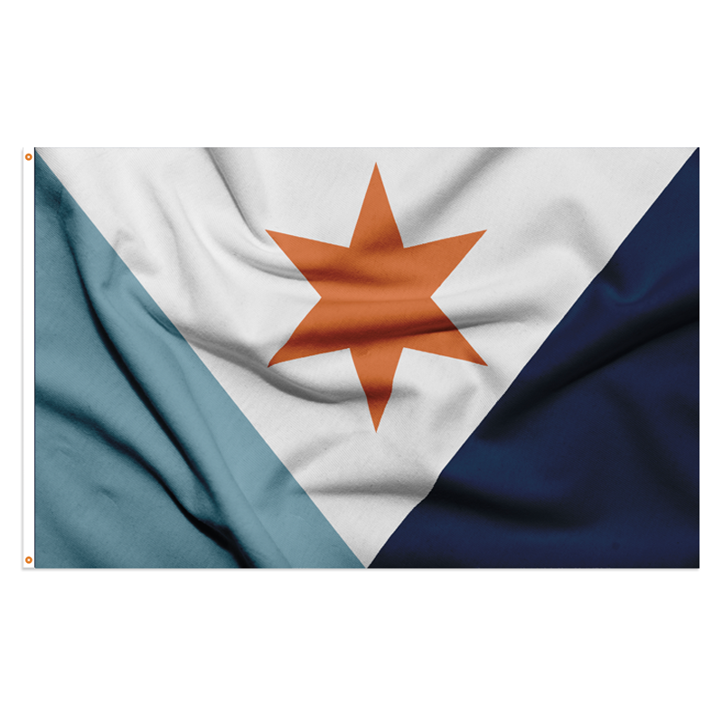 Syracuse Orange Stars And Stripes 3x5 Foot Nation Flag - Official Licensed University Flag