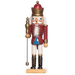 10" Nutcracker Statue w/ Gold Spear
