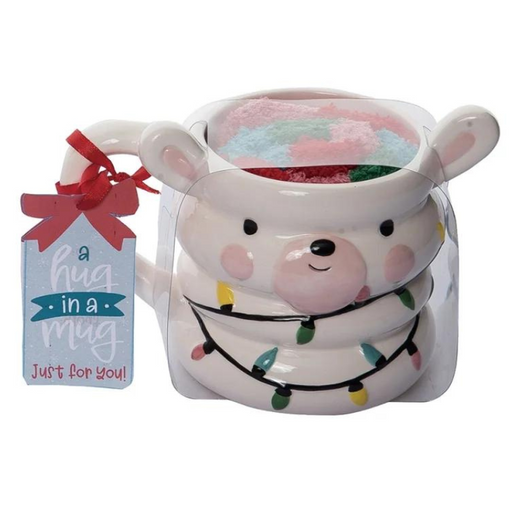 White Bear Mug & Socks Gift Set