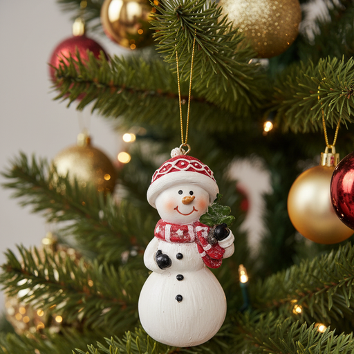 Cutie Snowman w/ Tree Ornament