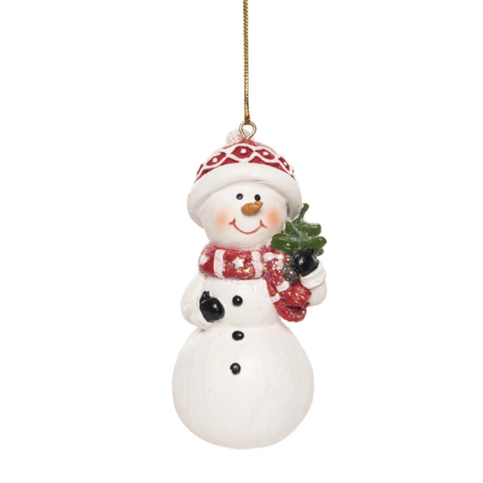 Cutie Snowman w/ Tree Ornament