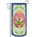 Floral Faberge Egg Long XL Garden Flag