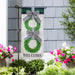 Boxwood Wreaths Long XL Garden Flag