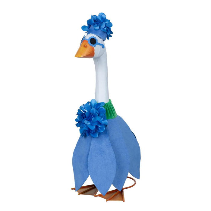 Giddy the Goose Outfit - Blue Hydrangea