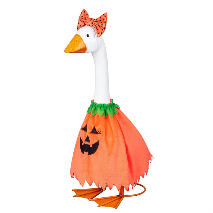 Giddy the Goose Outfit - Pumpkin Poncho