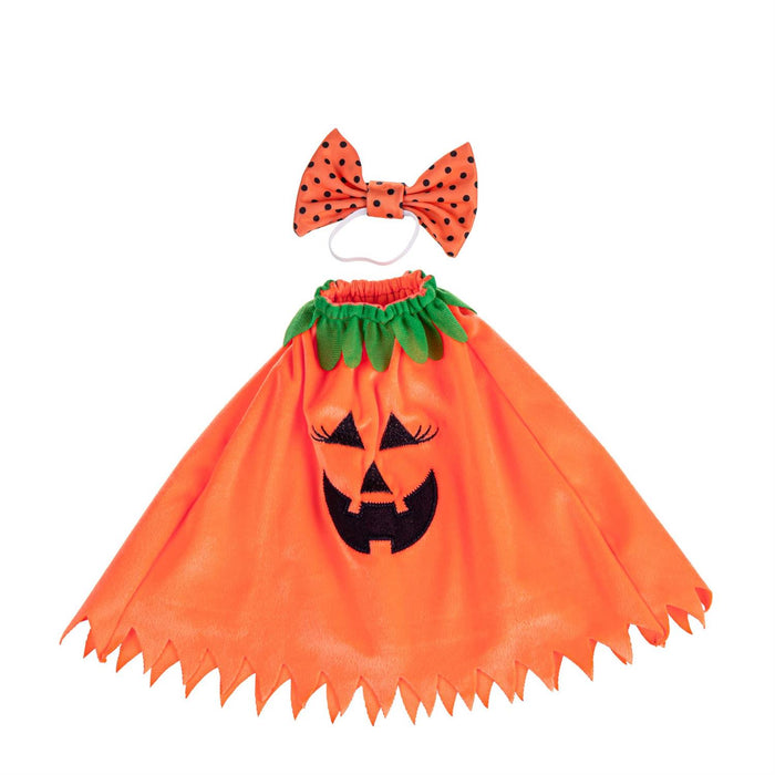 Giddy the Goose Outfit - Pumpkin Poncho