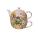 Yellow Lavender Teapot and Cup Ceramic Set