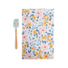 Floral Blue Spatula w/ Matching Tea Towel Set