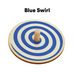 Whirligig Spinning Top - Blue Swirl