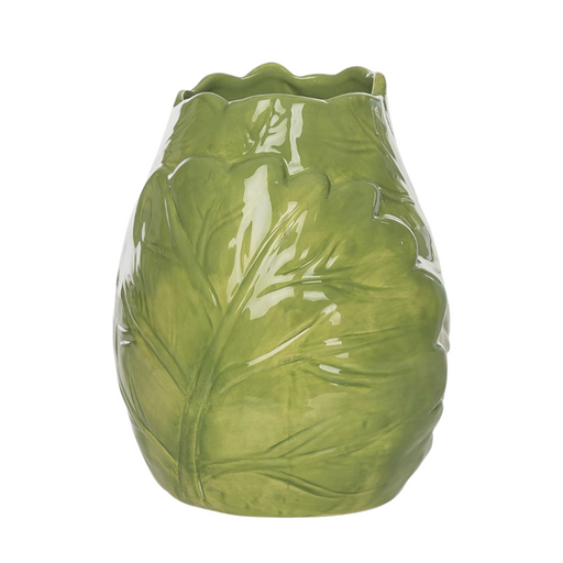 Green Cabbage Home Decor Vase