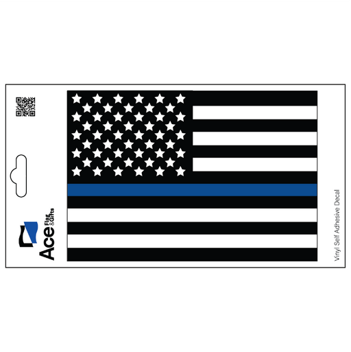 Thin Blue Line US Decal - Made in USA