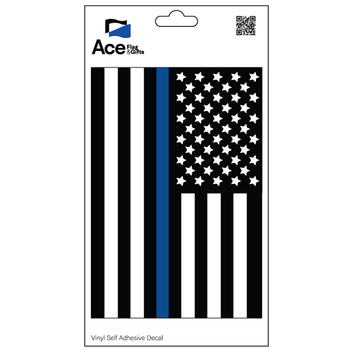 Thin Blue Line US Decal - Made in USA