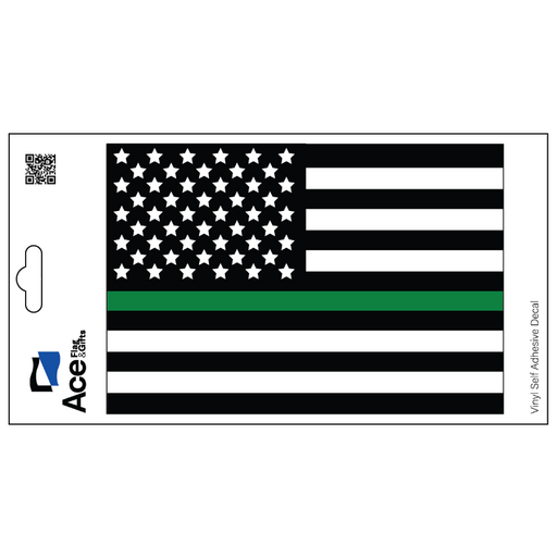 Thin Green Line US Decal - Made in USA