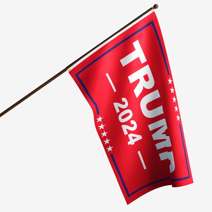 3x5' Trump 2024 Polyester Flag - Made in the USA