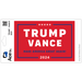 Trump Vance 2024 Red Decal - Made in the USA