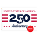 United States 250 Anniversary Polyester Flag