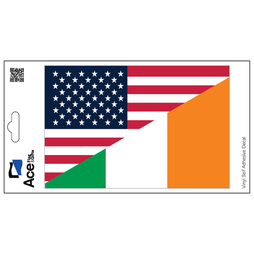 USA & Ireland Friendship Decal - Made in USA