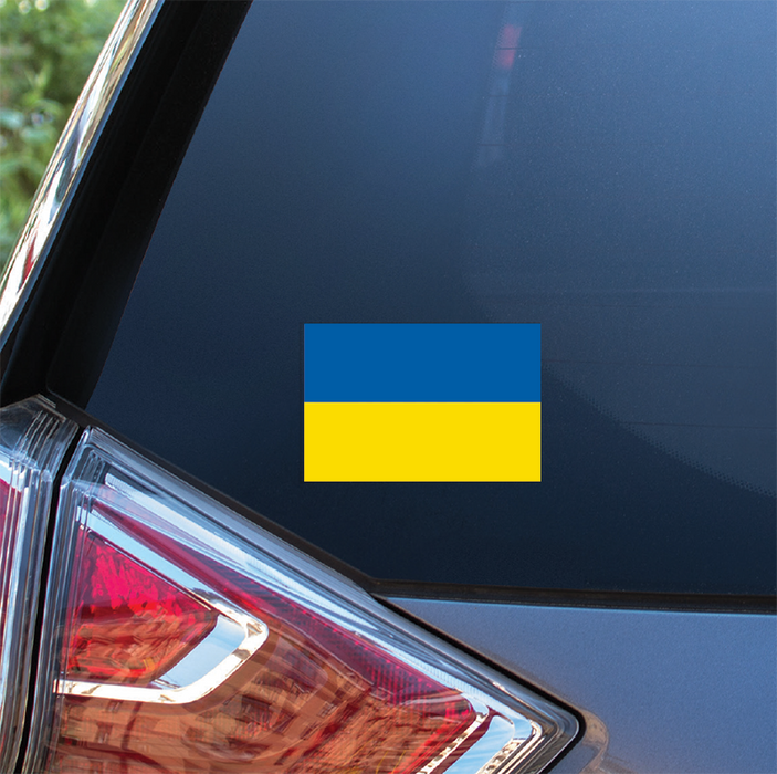 Ukraine Decal - Made in the USA