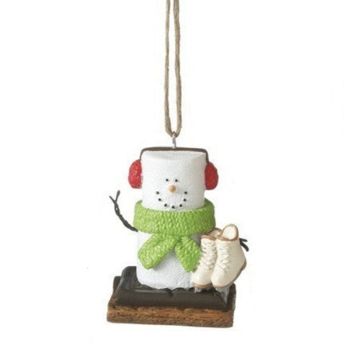 Ice Skating S'mores Ornament
