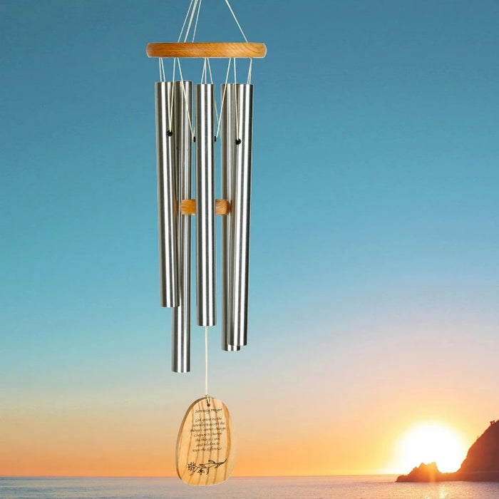 22" Serenity Prayer Reflections Wind Chime