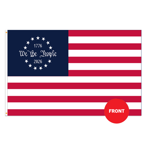 We the People America 250 Polyester Flag