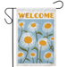 Welcome Daisy Garden Flag