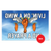 Livin' On A Wing & A Prayer Polyester Flag - Made in the USA