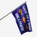 Livin' On A Wing & A Prayer Blue Polyester Flag - Made in the USA