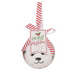 Polar Bear Christmas Socks in Ball Ornament